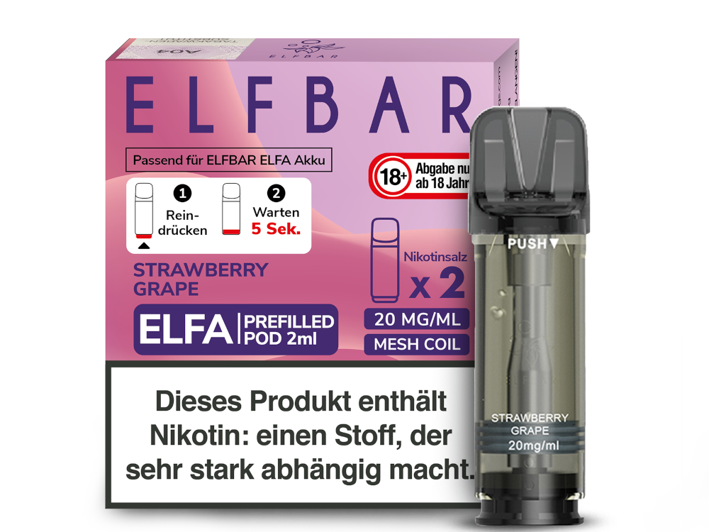 ELFA Pods | Strawberry Grape