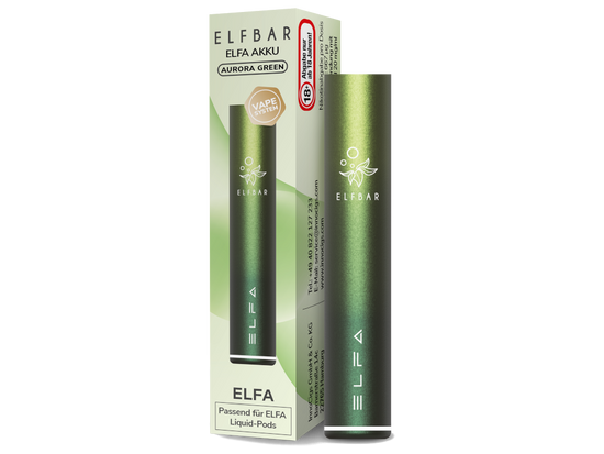 ELFBAR ELFA Akku - AURORA GREEN
